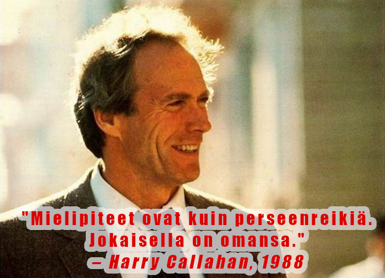 harrycallahanmielipide